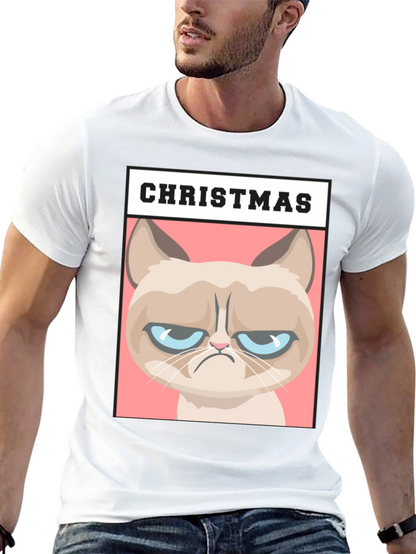 Grumpy Cat Christmas T-Shirt - Holiday Humor