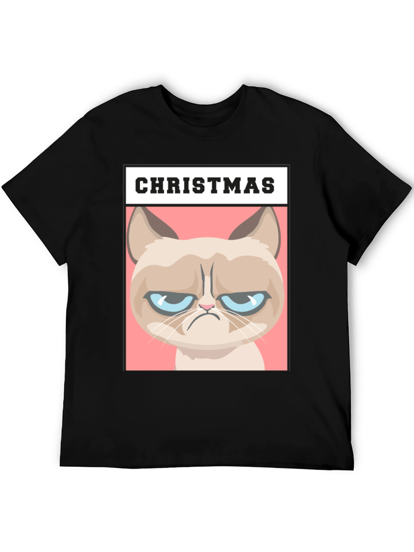 Grumpy Cat Christmas T-Shirt - Holiday Humor