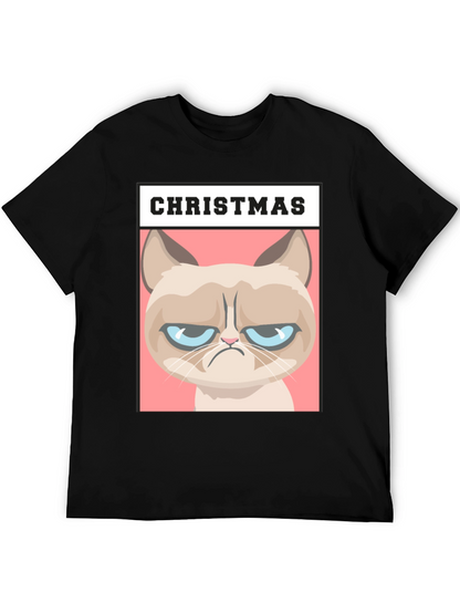 Grumpy Cat Christmas T-Shirt - Holiday Humor