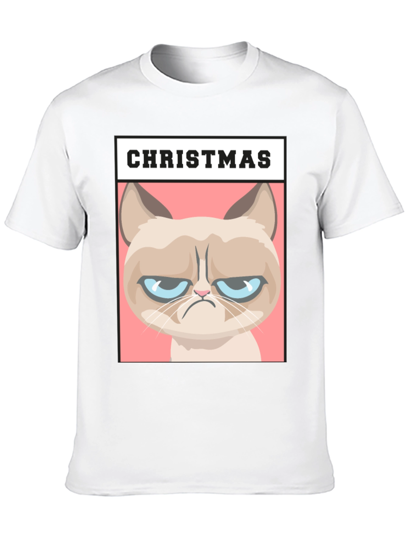 Grumpy Cat Christmas T-Shirt - Holiday Humor