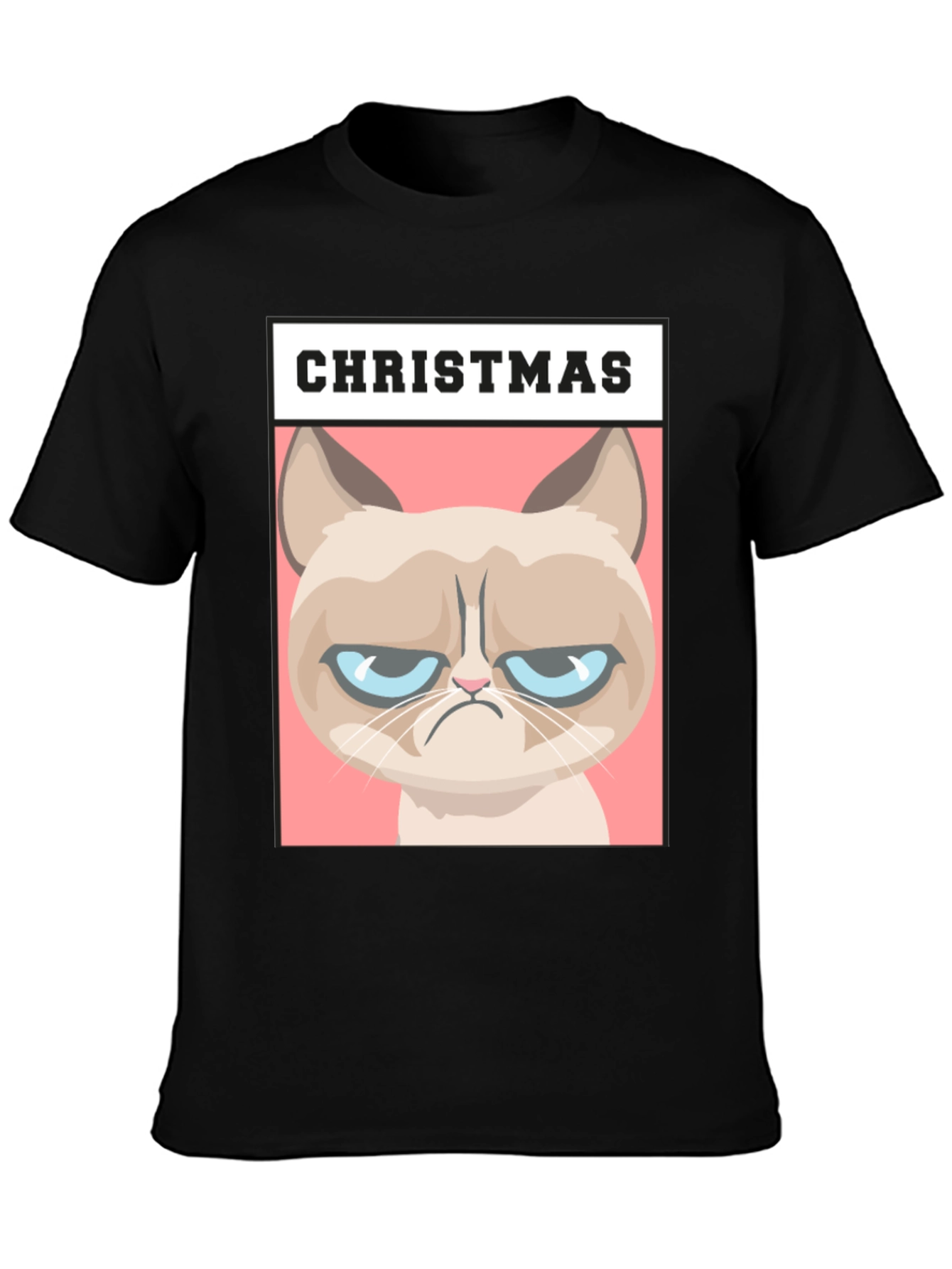 Grumpy Cat Christmas T-Shirt - Holiday Humor