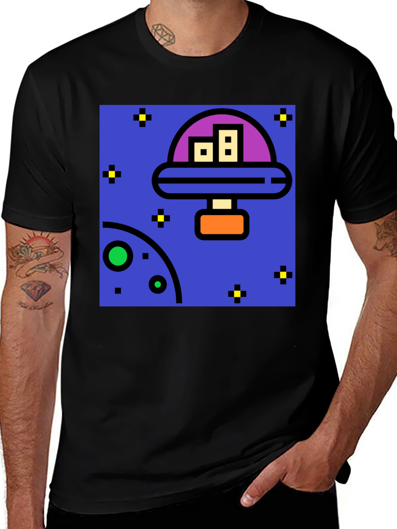 Retro Space Travel T-Shirt
