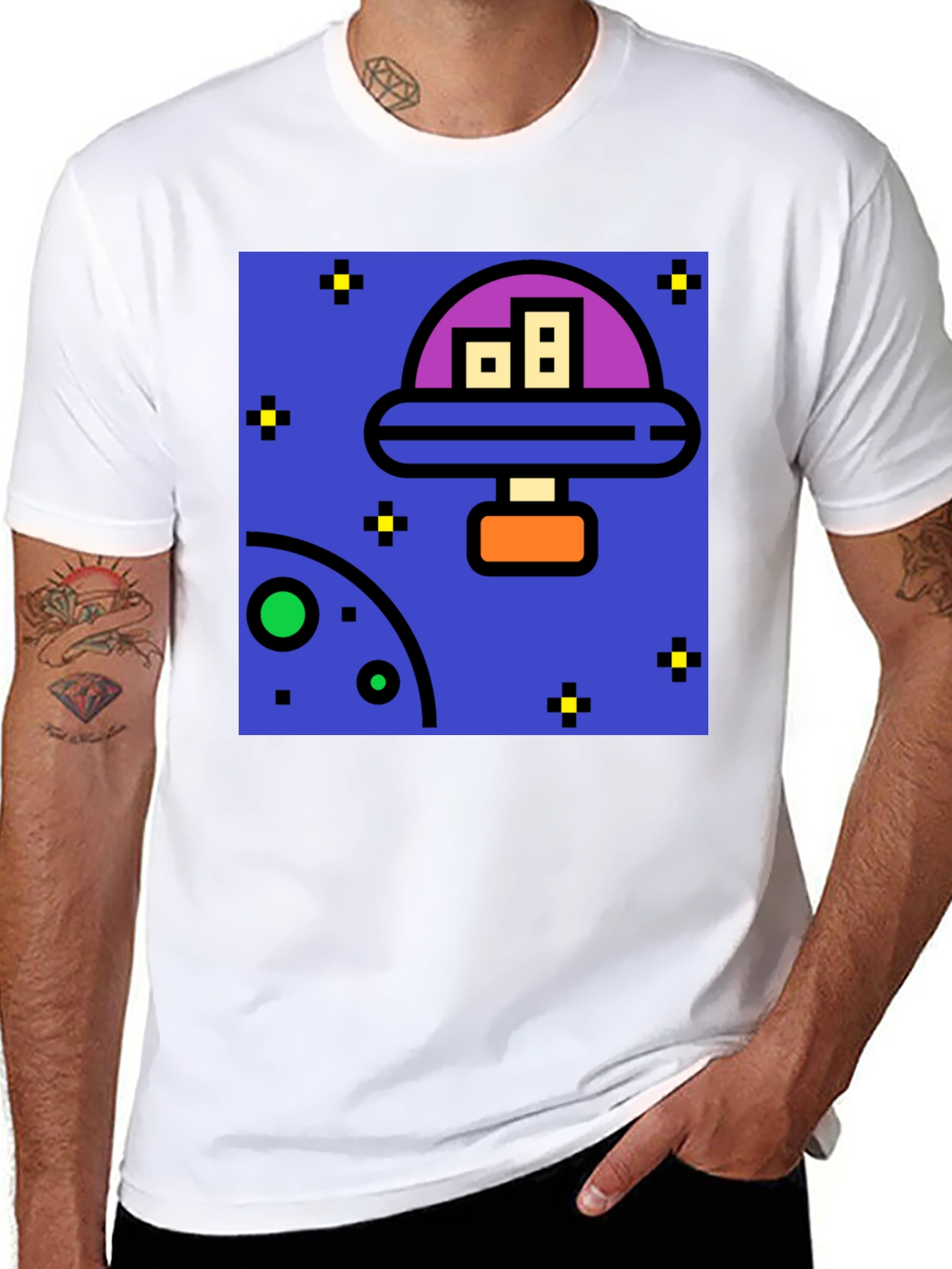 Retro Space Travel T-Shirt