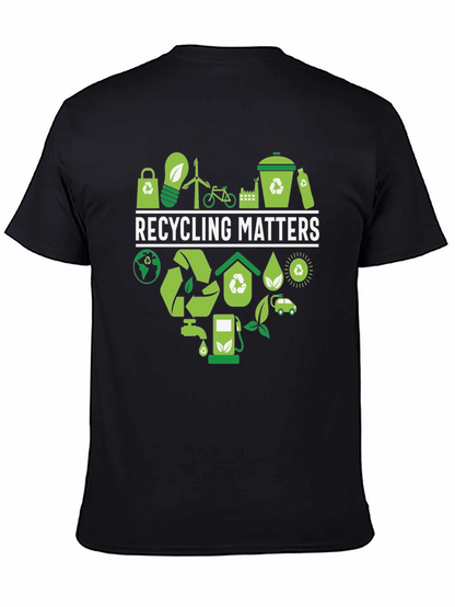 Recycling Matters Graphic Tee - Eco-Friendly Design