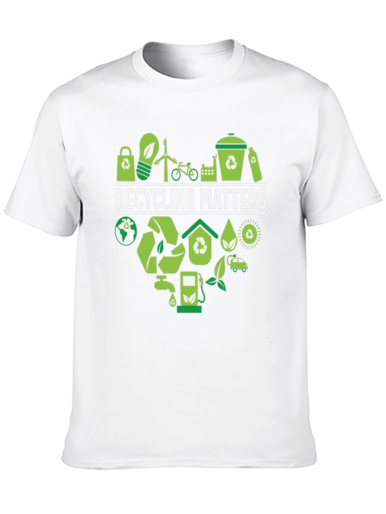 Recycling Matters Graphic Tee - Eco-Friendly Design