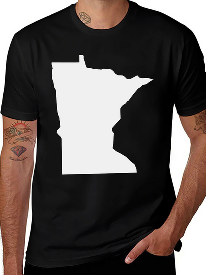 Minnesota State Outline T-Shirt