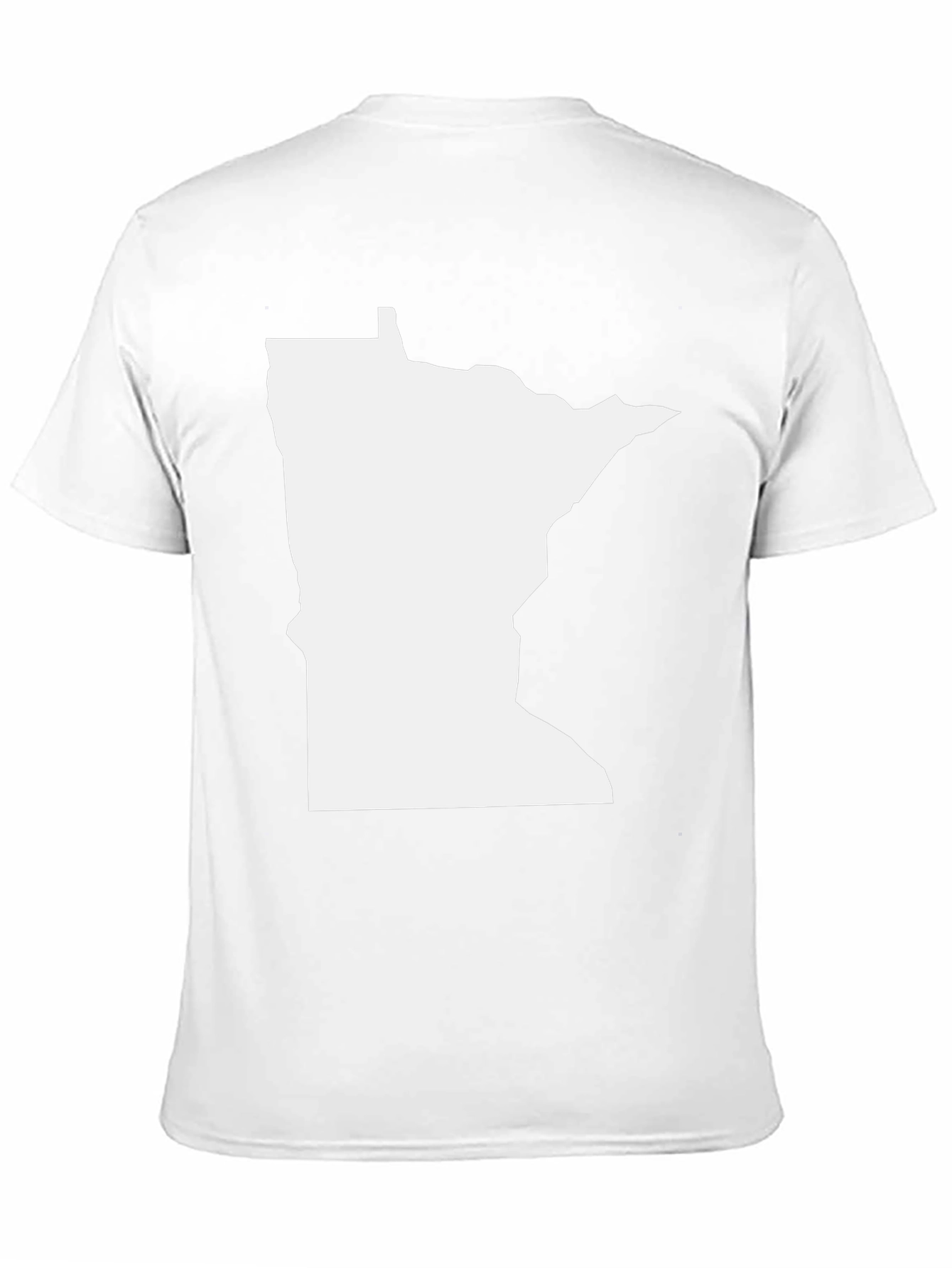 Minnesota State Outline T-Shirt