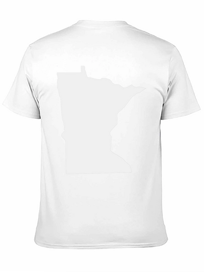 Minnesota State Outline T-Shirt