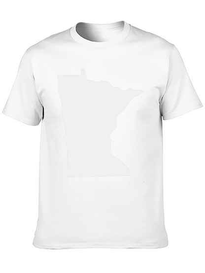 Minnesota State Outline T-Shirt