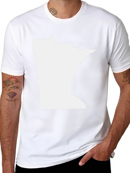 Minnesota State Outline T-Shirt