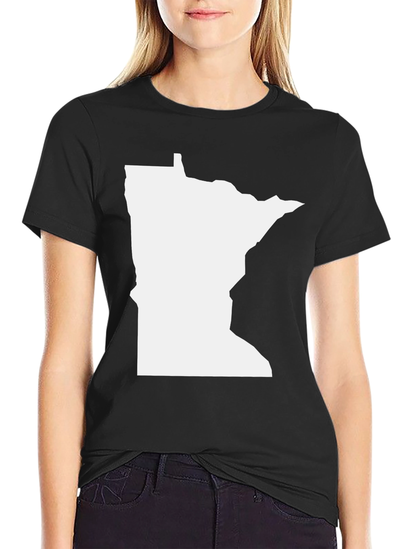 Minnesota State Outline T-Shirt