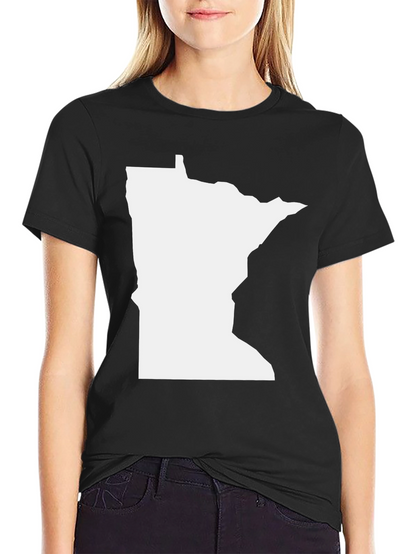 Minnesota State Outline T-Shirt