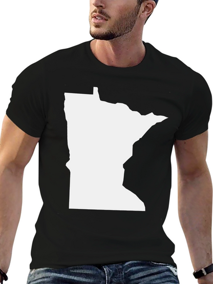 Minnesota State Outline T-Shirt