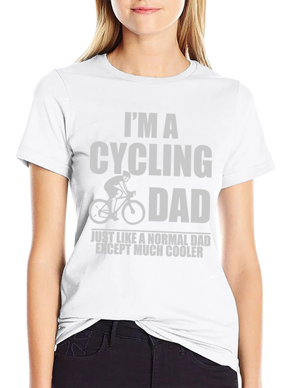 Cycling Dad T-Shirt - Cool Fathers Day Gift