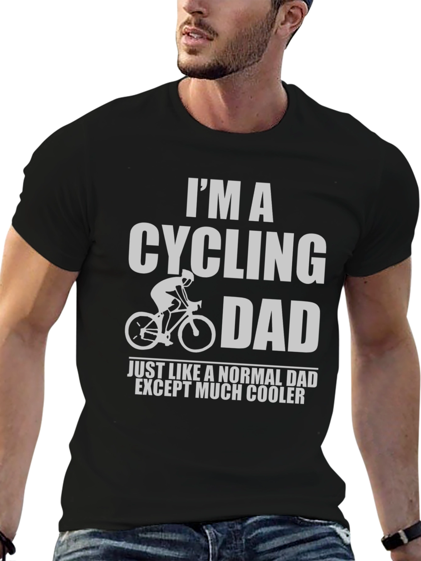 Cycling Dad T-Shirt - Cool Fathers Day Gift