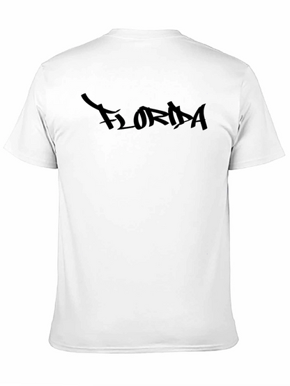 Florida Script Graphic Black T-Shirt