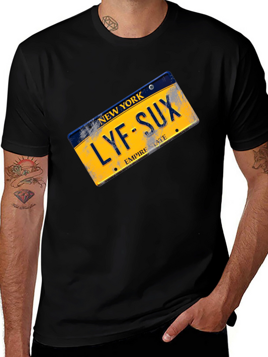 New York LYF-SUX Graphic T-Shirt