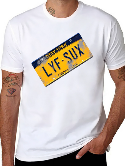 New York LYF-SUX Graphic T-Shirt