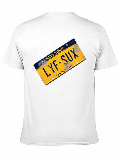 New York LYF-SUX Graphic T-Shirt