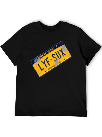 New York LYF-SUX Graphic T-Shirt