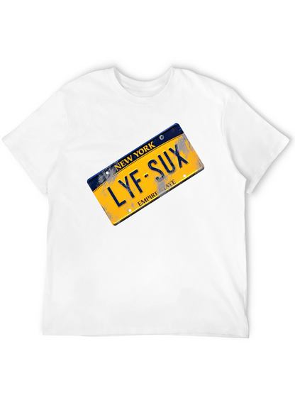 New York LYF-SUX Graphic T-Shirt