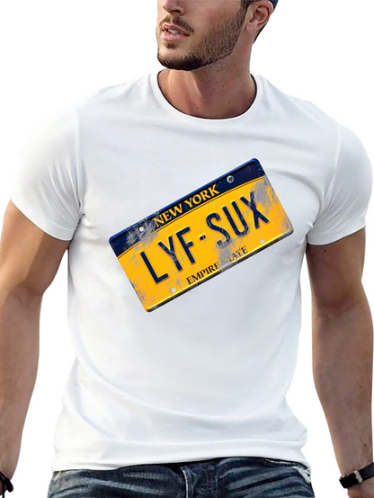 New York LYF-SUX Graphic T-Shirt