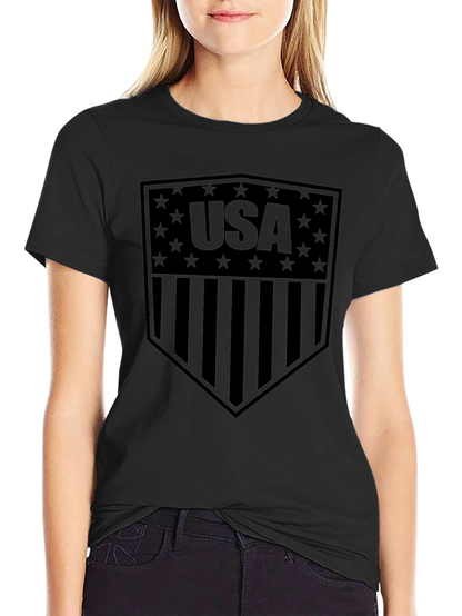 USA Shield Graphic T-Shirt - Patriotic American Pride