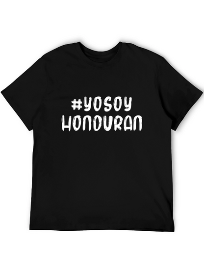 #YoSoy Honduran Black T-Shirt - Show Your Pride!