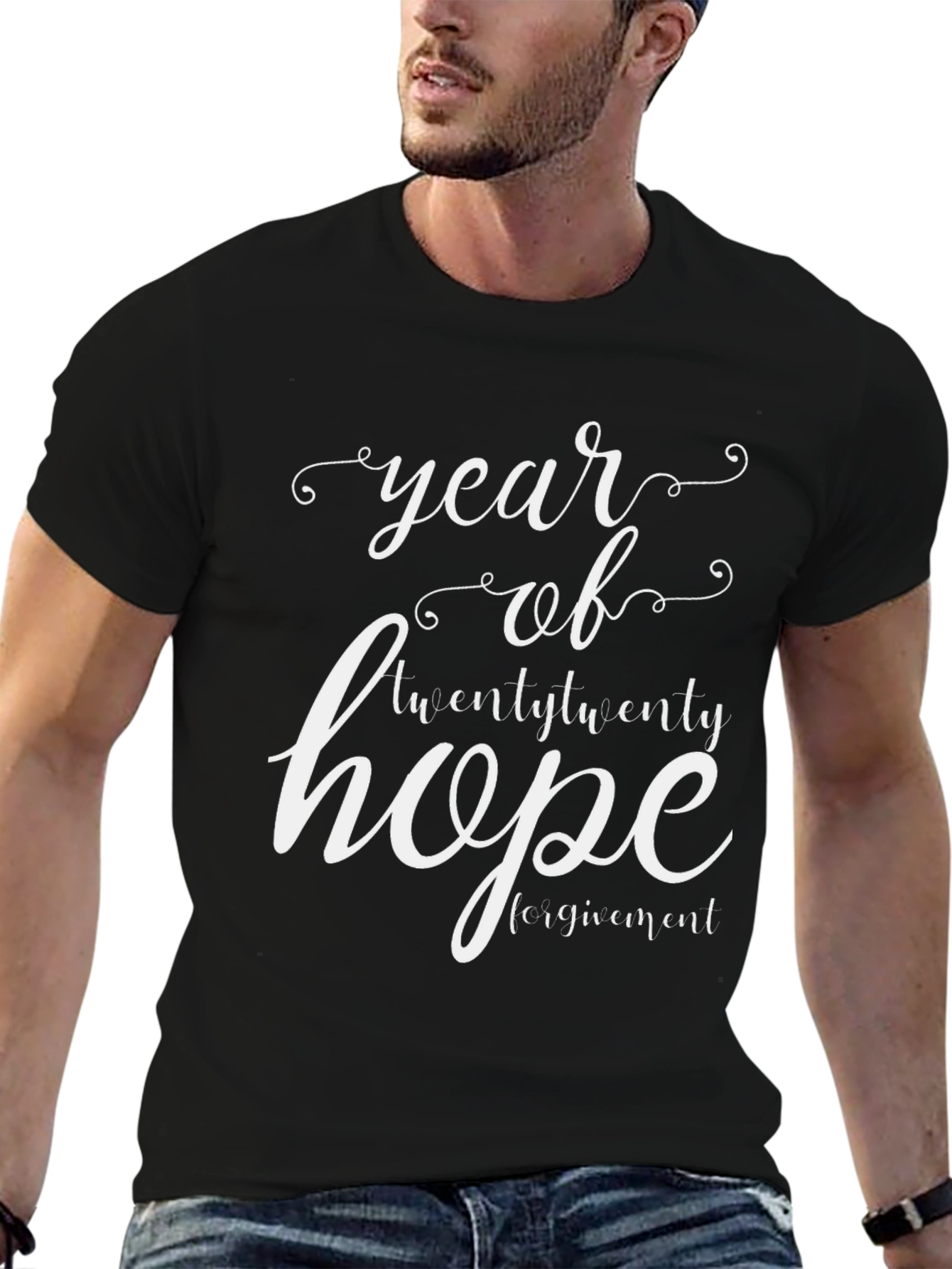 Year of Hope Graphic T-Shirt - Black