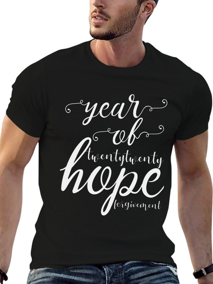 Year of Hope Graphic T-Shirt - Black