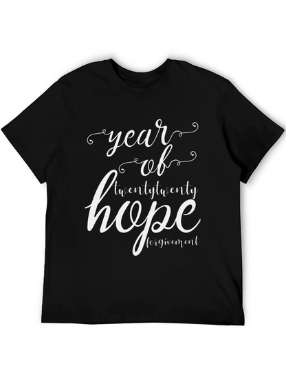 Year of Hope Graphic T-Shirt - Black