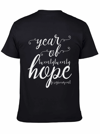 Year of Hope Graphic T-Shirt - Black