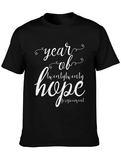 Year of Hope Graphic T-Shirt - Black