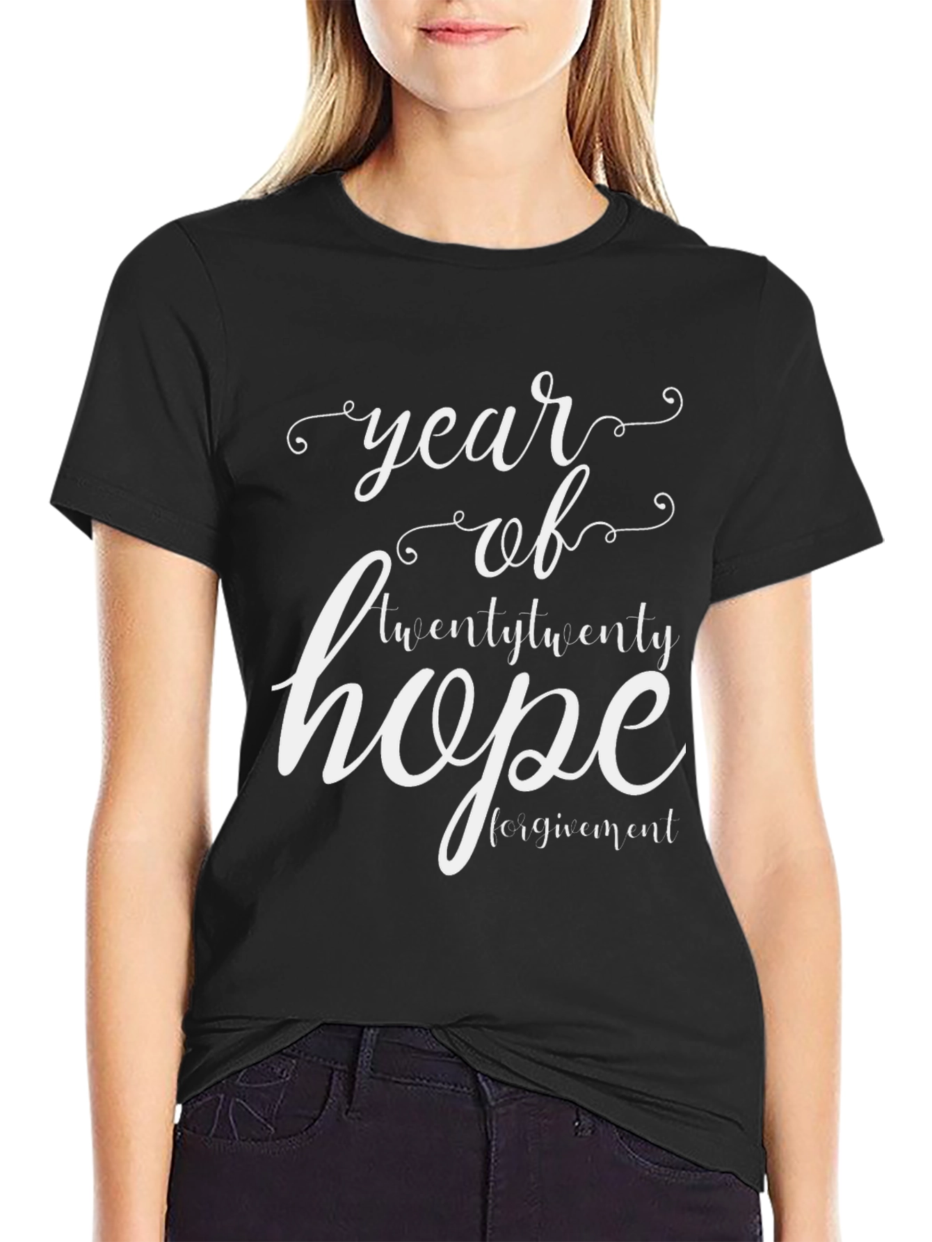 Year of Hope Graphic T-Shirt - Black