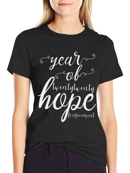 Year of Hope Graphic T-Shirt - Black