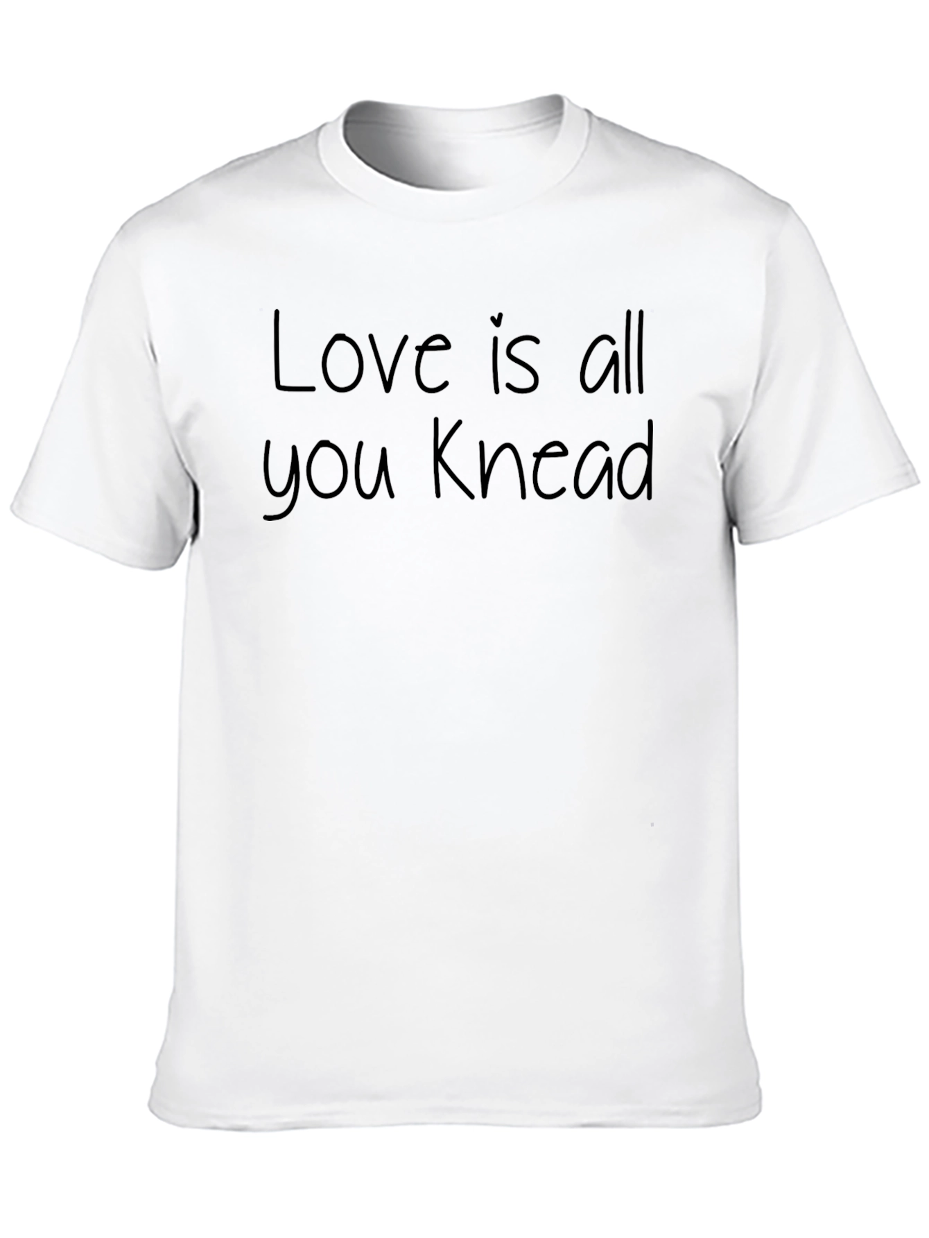 Love is All You Knead Black T-Shirt
