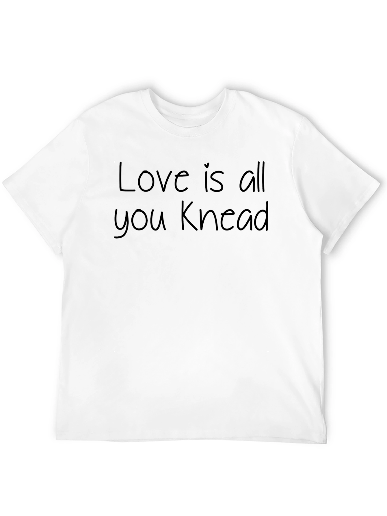 Love is All You Knead Black T-Shirt