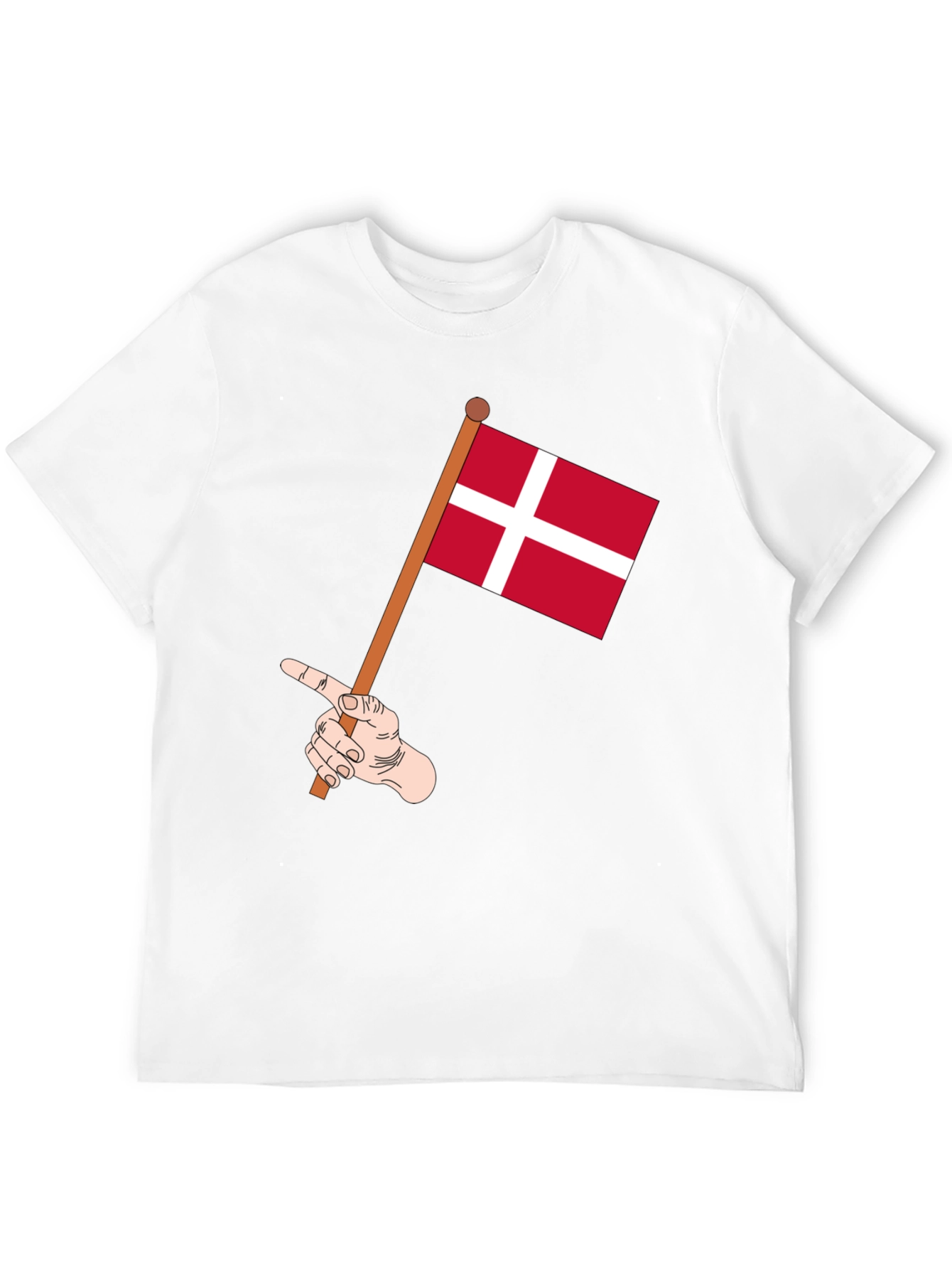 Danish Pride Tee: Denmark Flag T-Shirt