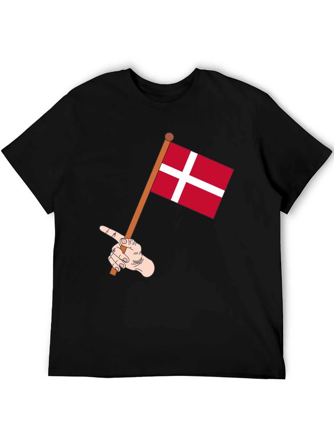 Danish Pride Tee: Denmark Flag T-Shirt