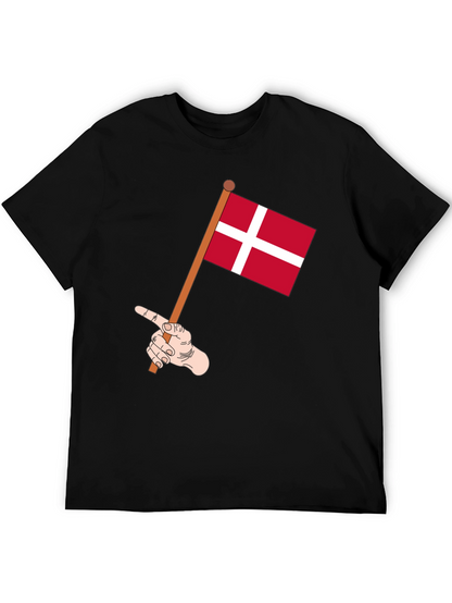 Danish Pride Tee: Denmark Flag T-Shirt