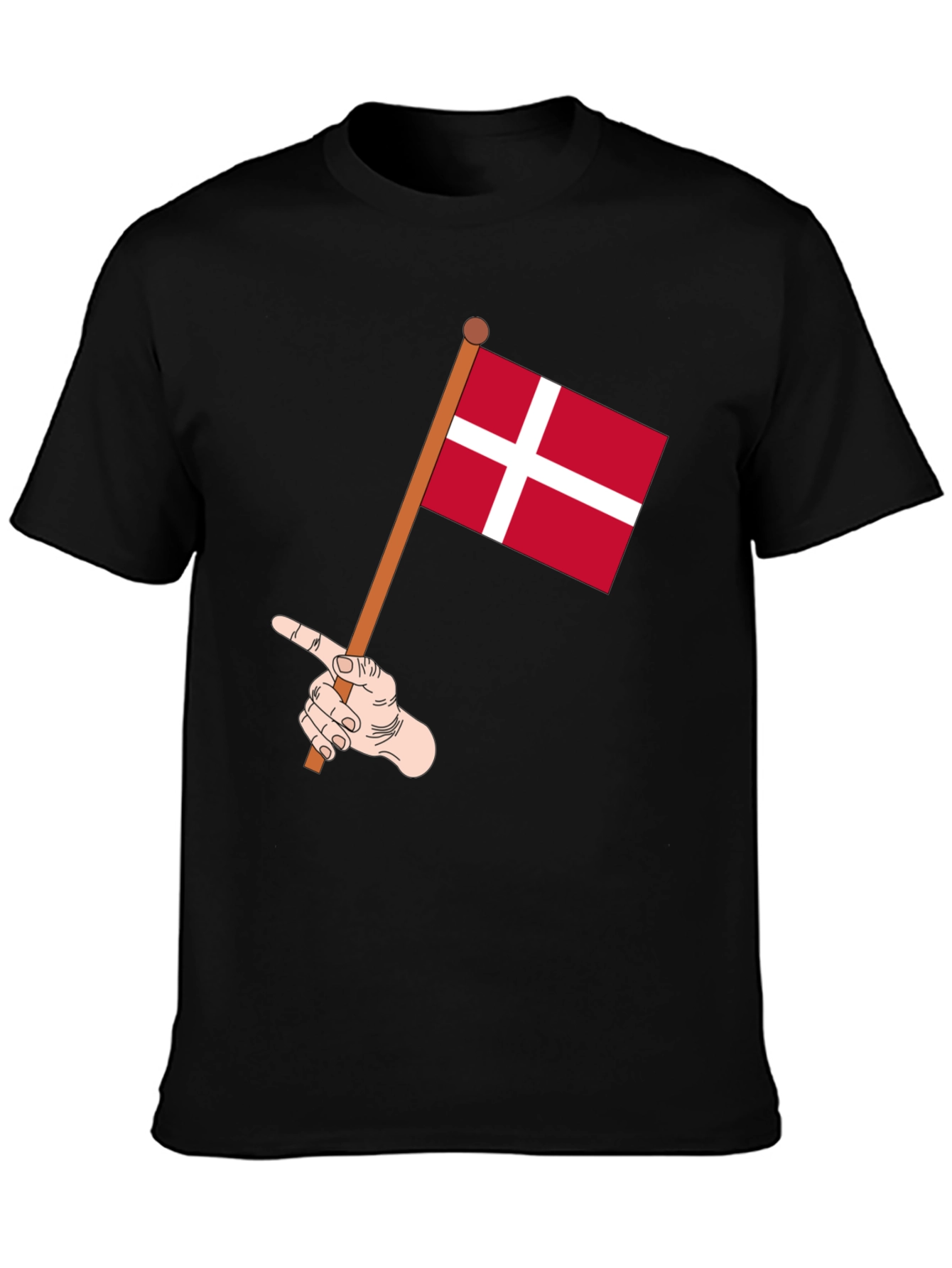 Danish Pride Tee: Denmark Flag T-Shirt