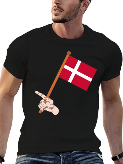 Danish Pride Tee: Denmark Flag T-Shirt