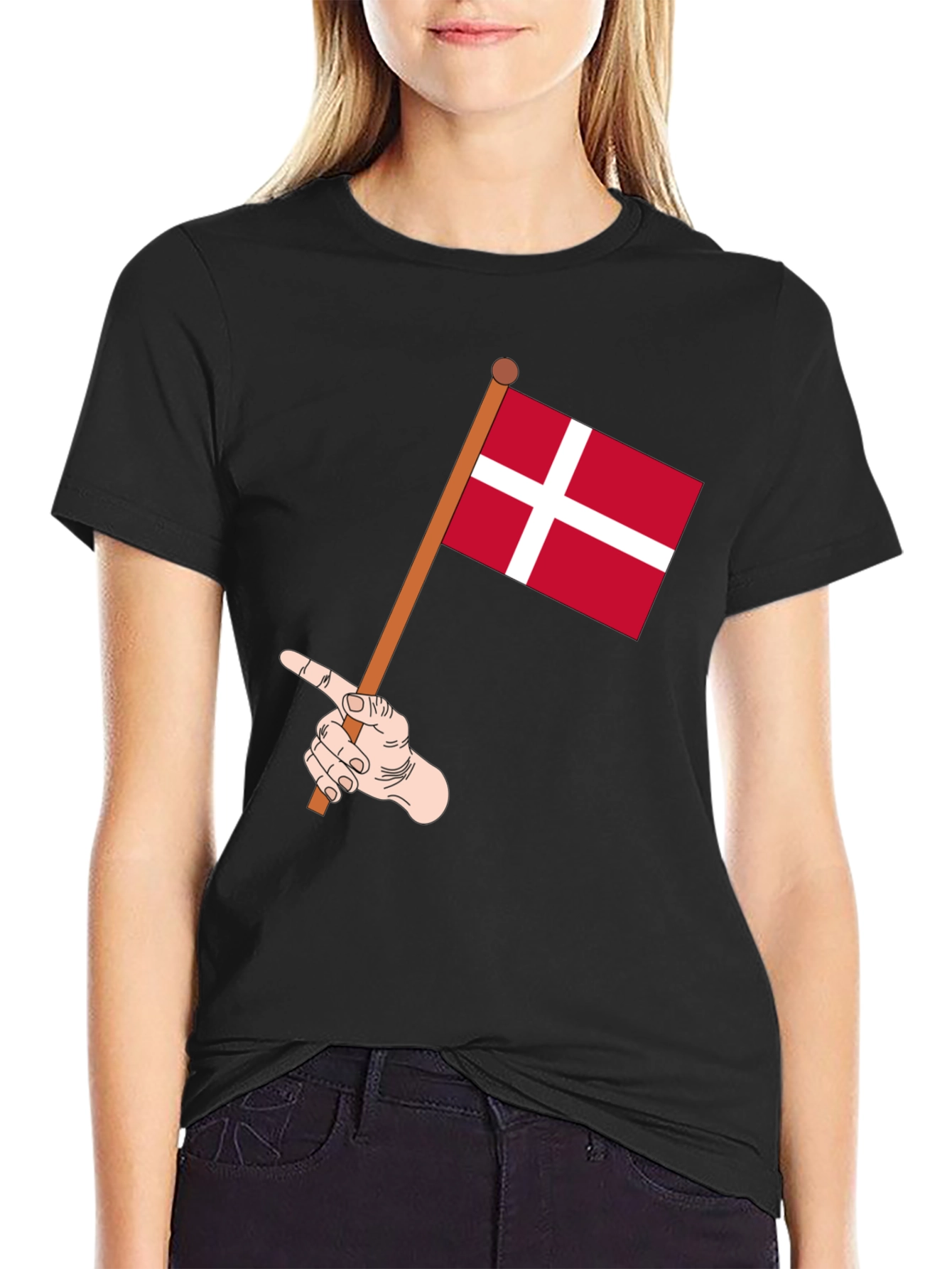 Danish Pride Tee: Denmark Flag T-Shirt