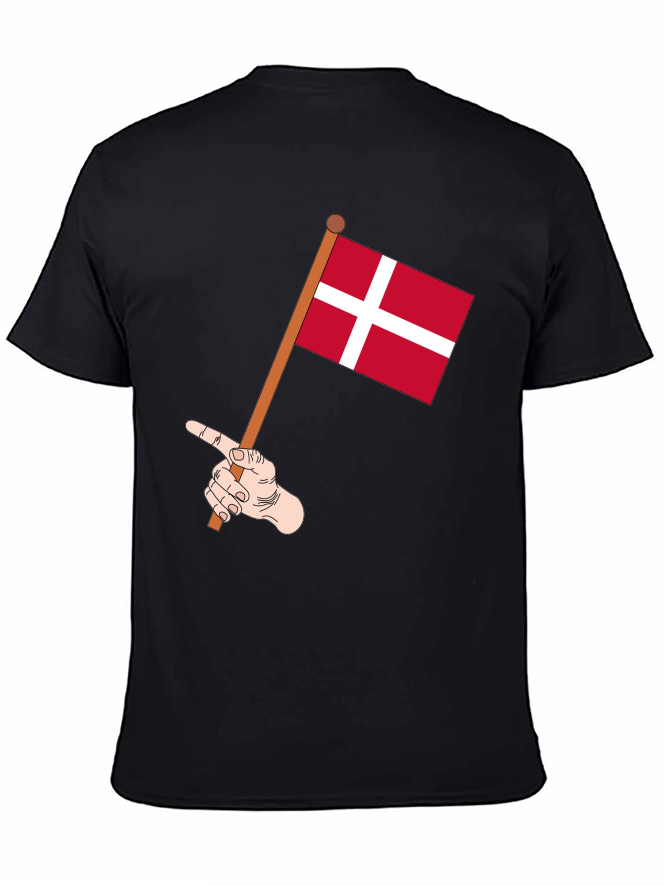 Danish Pride Tee: Denmark Flag T-Shirt