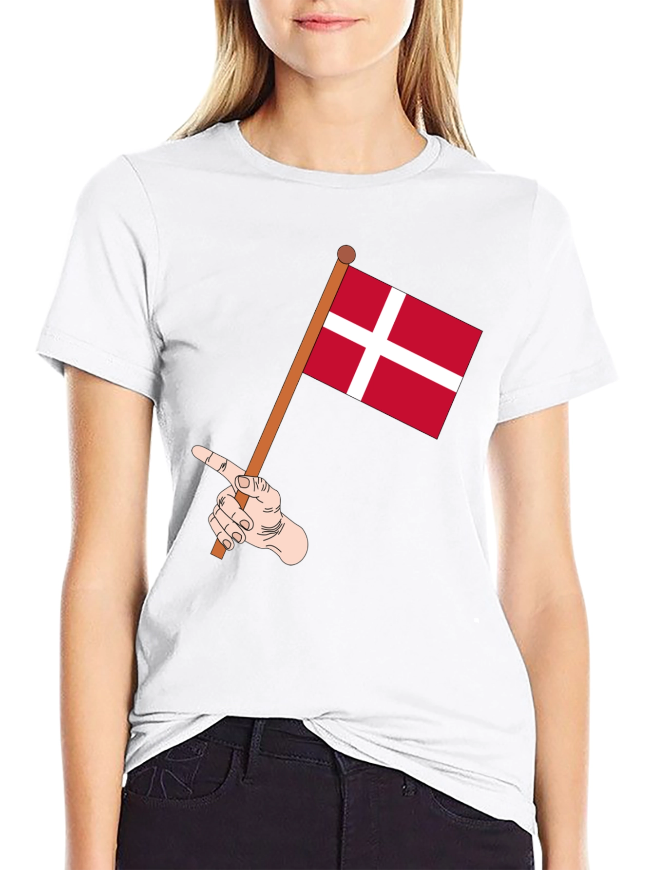 Danish Pride Tee: Denmark Flag T-Shirt