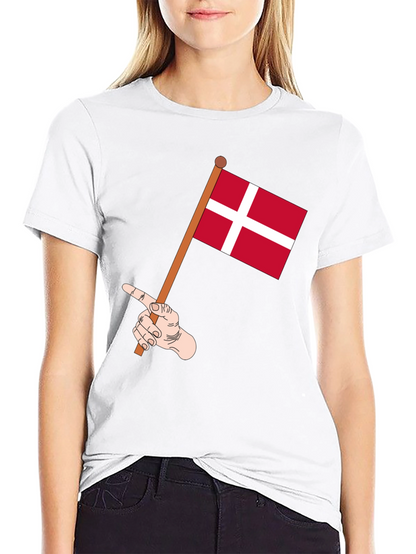 Danish Pride Tee: Denmark Flag T-Shirt