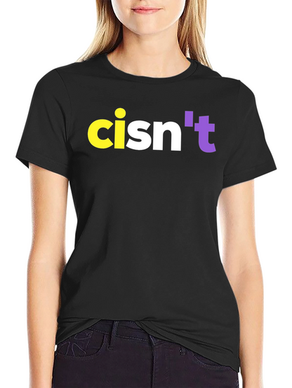 Cisnt T-Shirt - Black Crew Neck Tee
