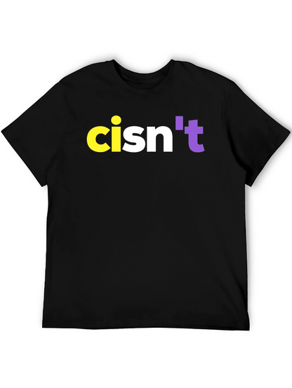 Cisnt T-Shirt - Black Crew Neck Tee