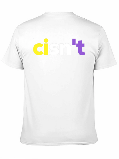 Cisnt T-Shirt - Black Crew Neck Tee