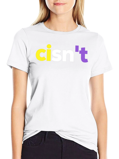 Cisnt T-Shirt - Black Crew Neck Tee